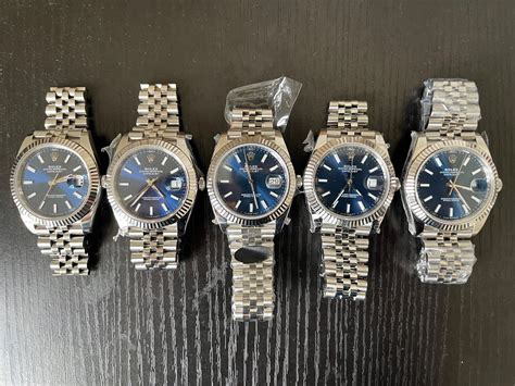 gm factoy rolex|Gen, VSF, Clean, GM and AR, 41mm blue datejust detailed .